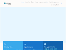 Tablet Screenshot of drraghu.com